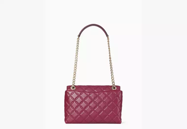 Natalia Medium Flap Shoulder Bag - Blackberry Preserve (Ready Stock Malaysia) - Image 2