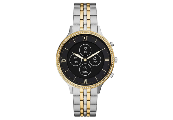 Hybrid Smartwatch HR Charter Two-Tone Stainless Steel (Ready Stock Malaysia)