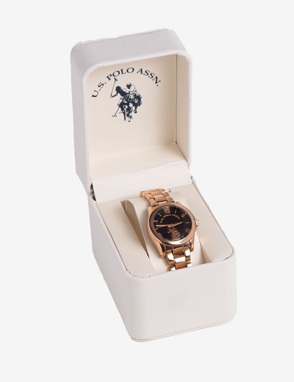 LADIES ROSE GOLD BRACELET WATCH - ROSE GOLD (Ready Stock Malaysia) - Image 2