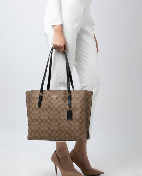Mollie Tote Bag In Signature Canvas