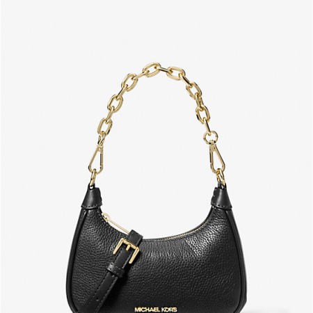 Cora Extra-Small Pebbled Leather Shoulder Bag