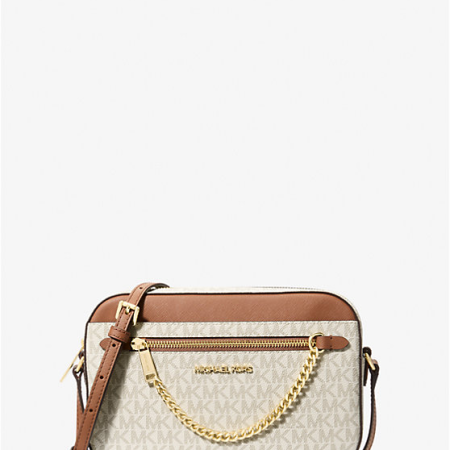 Jet Set Large Logo Crossbody Bag