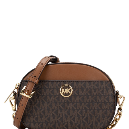 Jet Set Glam Signature Small Front Pocket Oval Crossbody