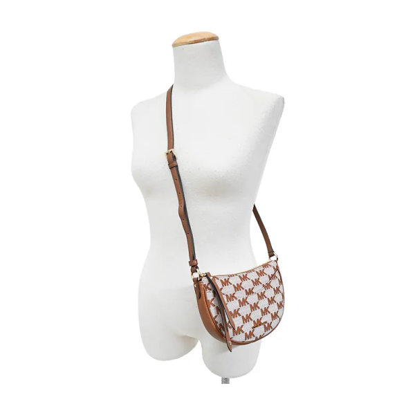 Dover Small Logo Jacquard Crossbody Bag