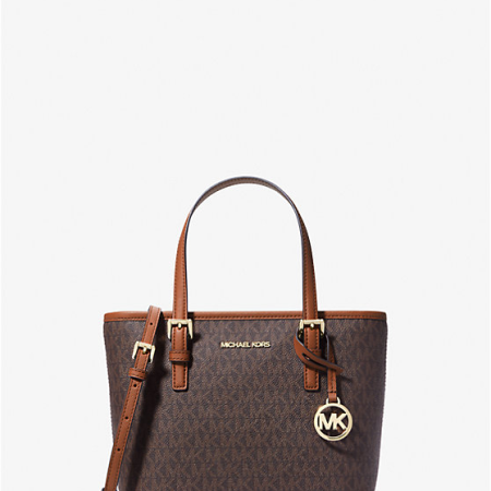 Jet Set Travel Extra-Small Logo Top-Zip Tote Bag