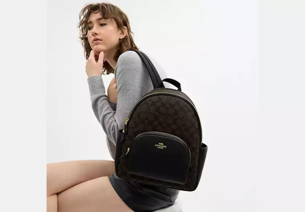 Court Backpack In Signature Canvas