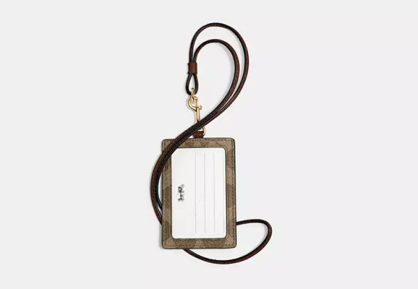 Id Lanyard In Signature Canvas