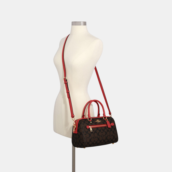 Rowan Satchel Bag In Signature Canvas