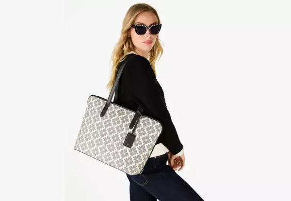 Signature Spade Flower Large Tote