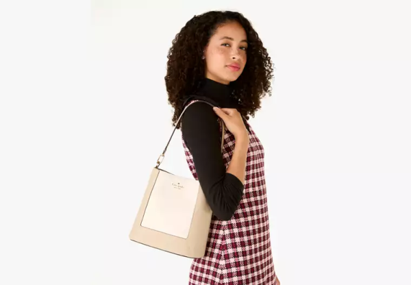 Lena Colorblock Bucket Bag