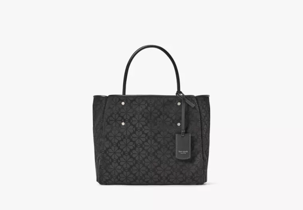 Spade Flower Jacquard Spade Flower Jacquard Medium Everything Tote