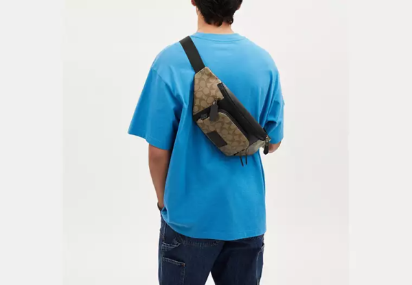 Track Belt Bag In Signature Canvas