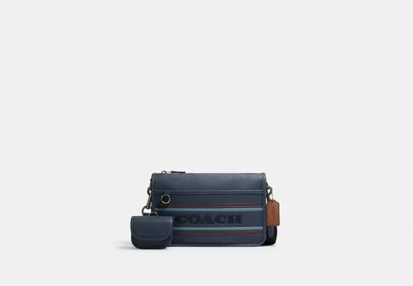 Heritage Convertible Crossbody With Coach Stripe