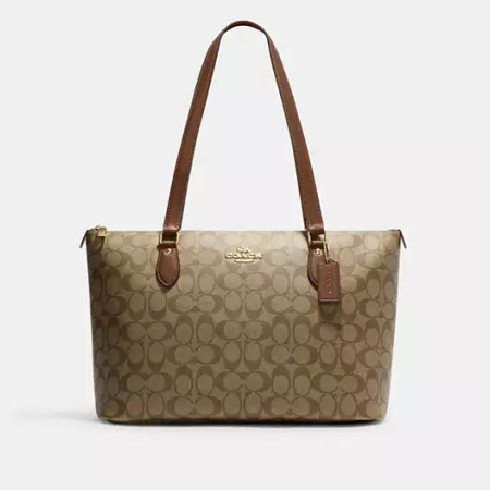 Gallery Tote Bag In Signature Canvas