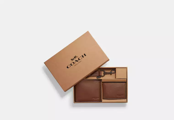 Boxed 3 In 1 Wallet Gift Set
