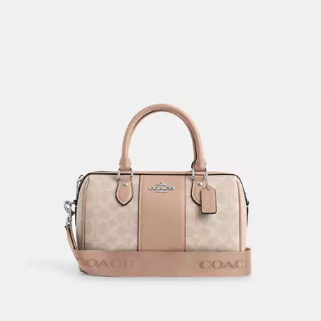 Rowan Satchel Bag In Signature Canvas