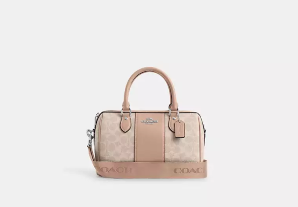 Rowan Satchel Bag In Signature Canvas