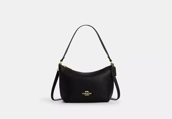 Zip Top Shoulder Bag