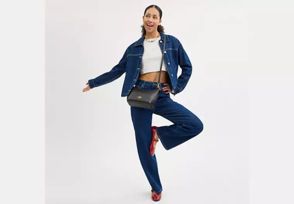 Zip Top Shoulder Bag