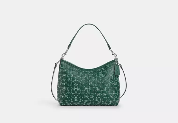 Laurel Shoulder Bag With Signature Rivets