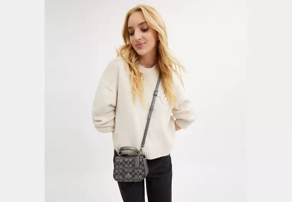 Lysa Top Handle Bag In Signature Canvas