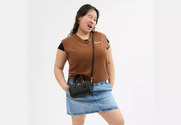 Mini Rowan Crossbody Bag In Signature Canvas