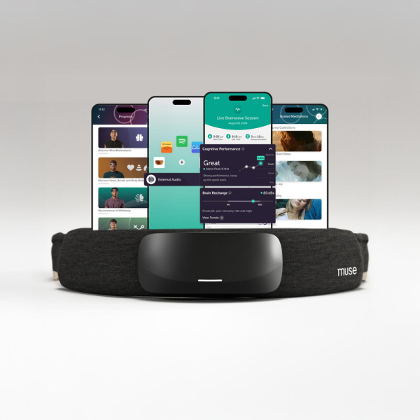 Muse S Athena Premium Subscription Bundle Black (Carbon)