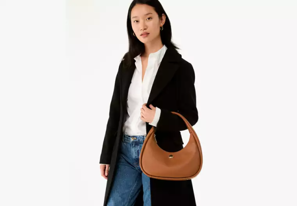 Kayla Crescent Shoulder Bag
