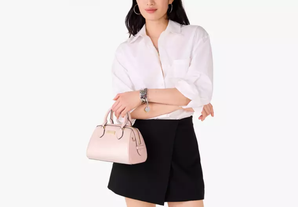 Madison Satin Sequin Small Dolly Duffle