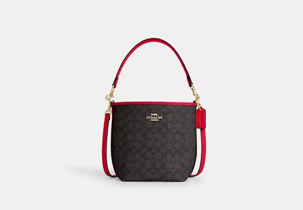 City Bucket Bag In Signature Canvas