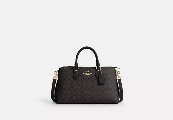 Georgia Satchel Bag In Signature Canvas