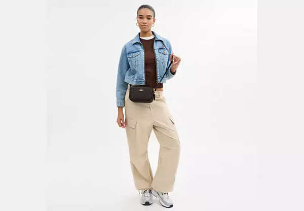 Mini Jamie Camera Bag In Signature Canvas