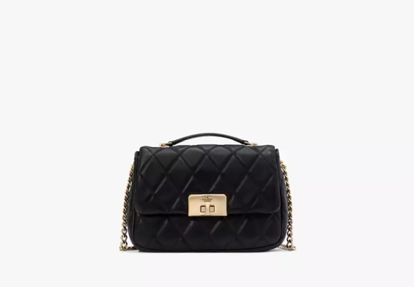 Carey Quilted Small Flap Crossbody