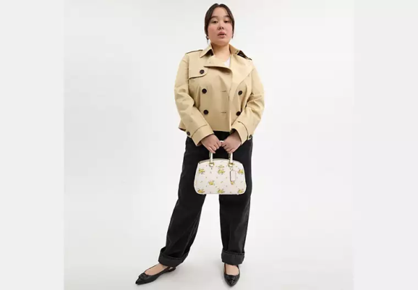 Savannah Small Carryall Bag With Floral Print