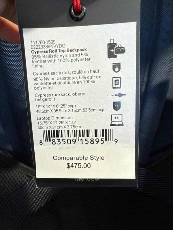 Cypress Roll Top Backpack