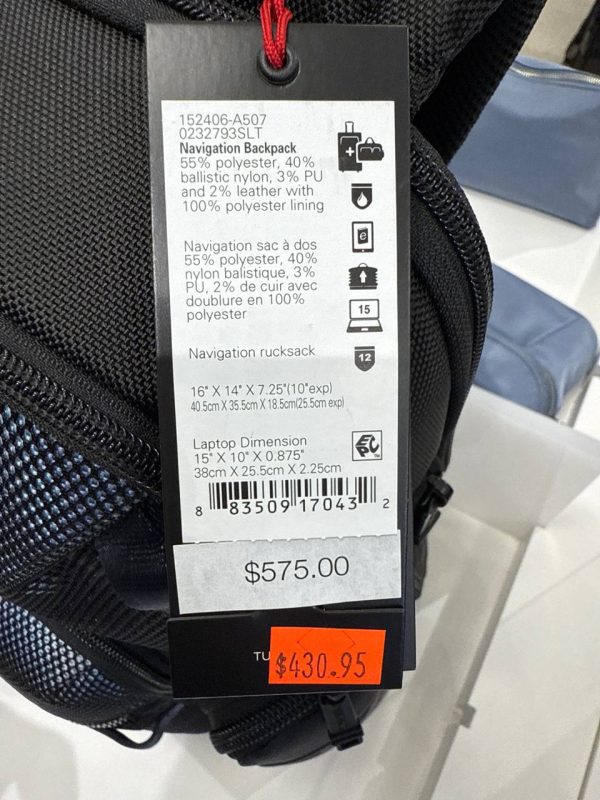 Tumi Navigiation Backpack