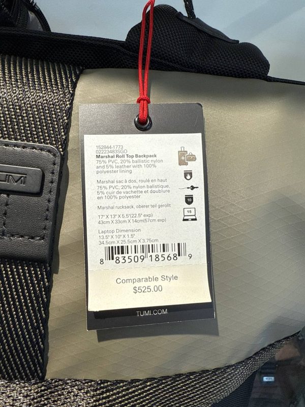 Tumi Marshal Roll Top Backpack - Image 2
