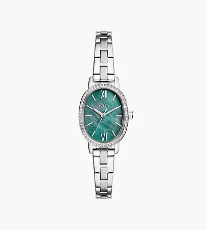 Penny Three-Hand Stainless Steel Watch