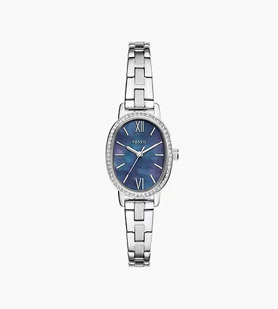 Penny Three-Hand Stainless Steel Watch