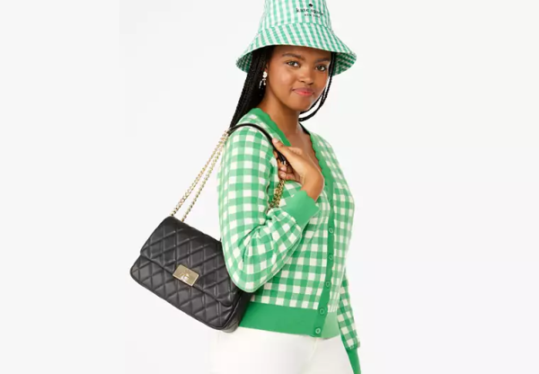Carey Medium Flap Shoulder Bag