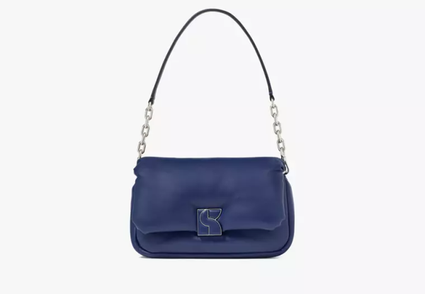 Dakota Puffy Leather Crossbody