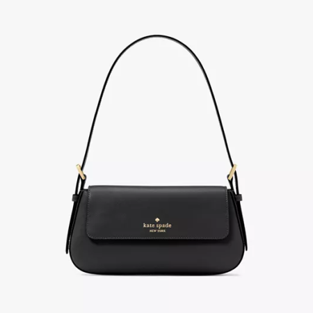 Madison Saffiano Leather Small Flap Shoulder Bag