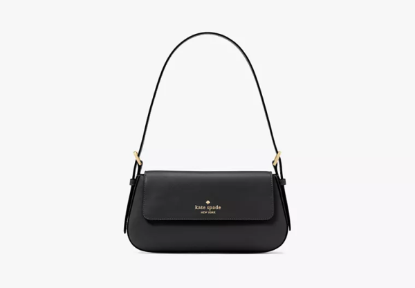 Madison Saffiano Leather Small Flap Shoulder Bag