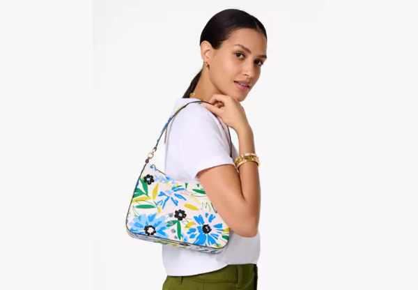 Madison Floral Convertible Shoulder Bag