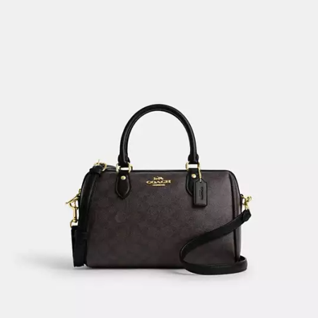 Rowan Satchel Bag In Signature Canvas
