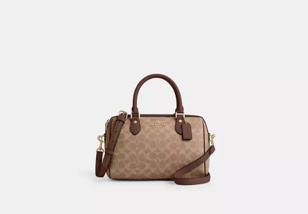 Rowan Satchel Bag In Signature Canvas