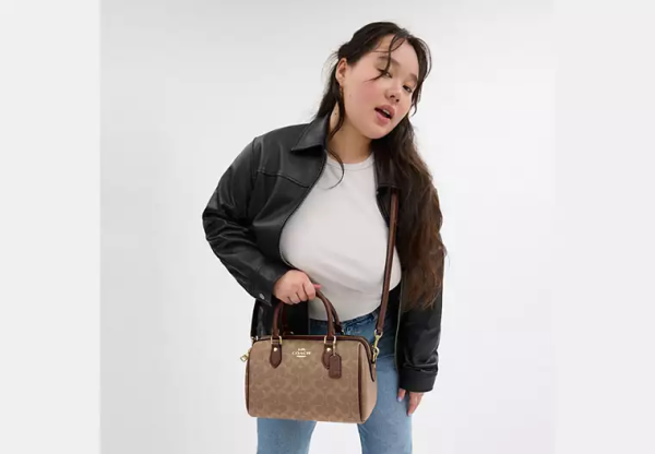 Rowan Satchel Bag In Signature Canvas