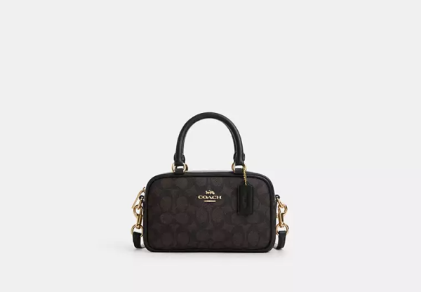 Satchel Crossbody Bag In Signature Canvas