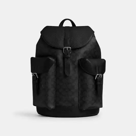 Warner Backpack In Signature Canvas