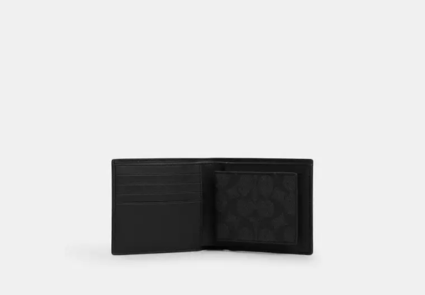 Boxed 3 In 1 Wallet Gift Set In Signature Canvas